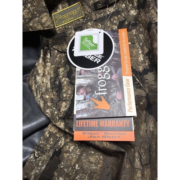 Frogg Toggs Pilot, Real Tree Camo Shirt/Jacket, Water proof, Lifetime Warranty! - Picture 6 of 10